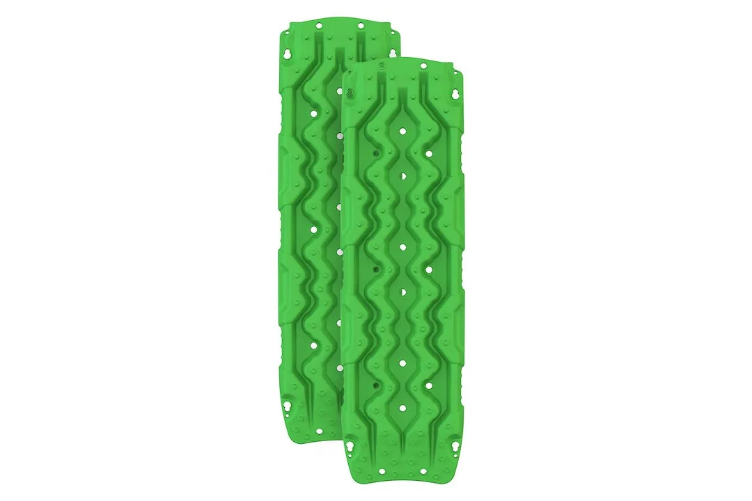 IRECBRDGREEN – IRONMAN 4X4 Traction Mat, Green 42.5 Inch Length x 12.2 Inch Width x 2.8 Inch Height Polypropylene Set...